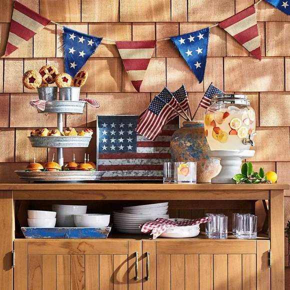 Pottery Barn Classic Glass 7.5 qt Drink Dispenser with Silver Spout and … - Picture 5 of 16